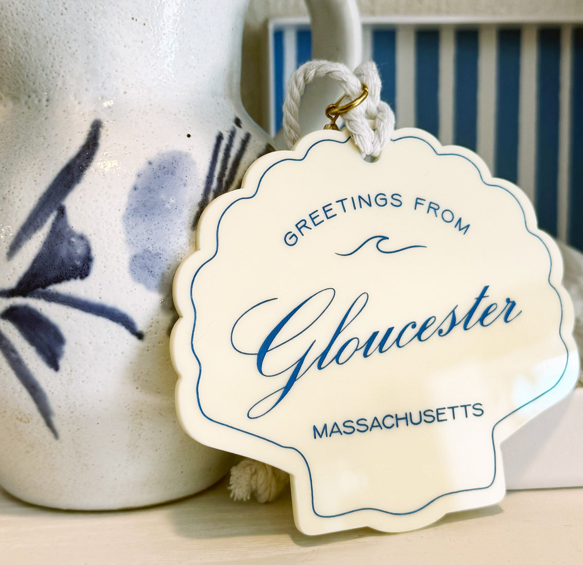 Greetings from Gloucester Ornament