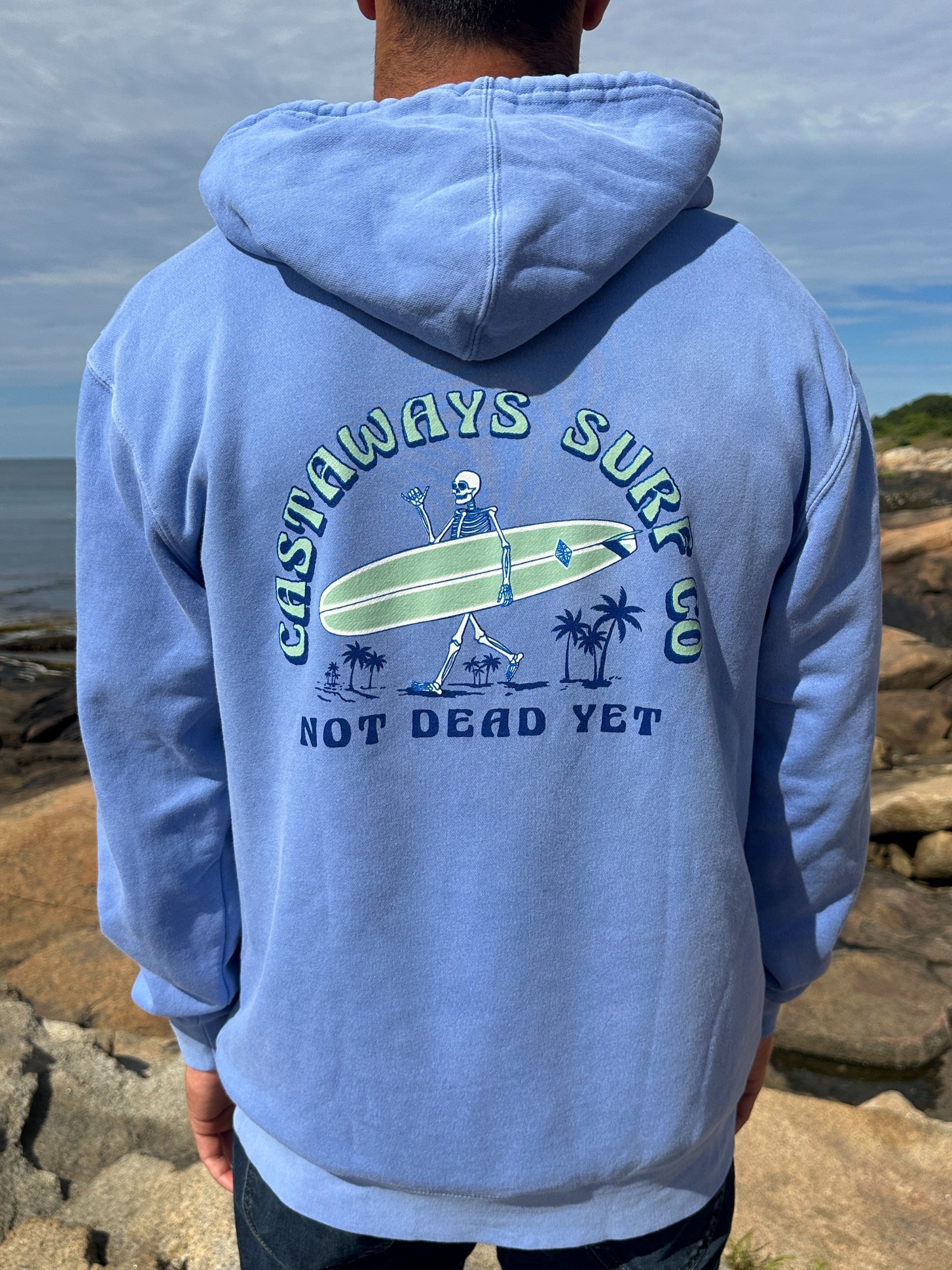 NDY Surfer Skeleton Hoodie