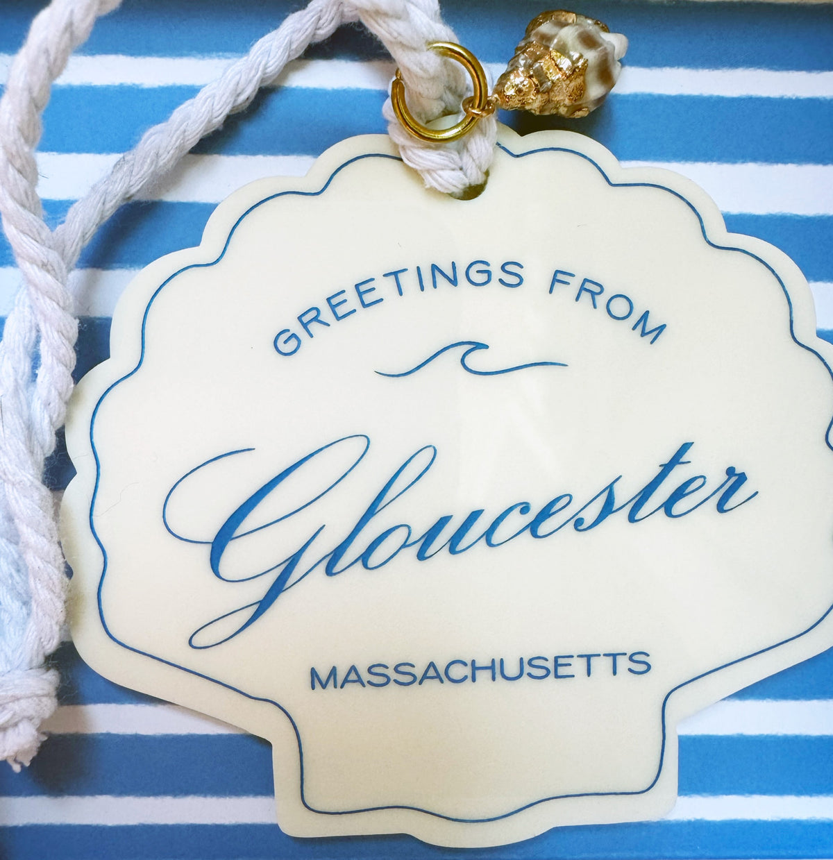Greetings from Gloucester Ornament