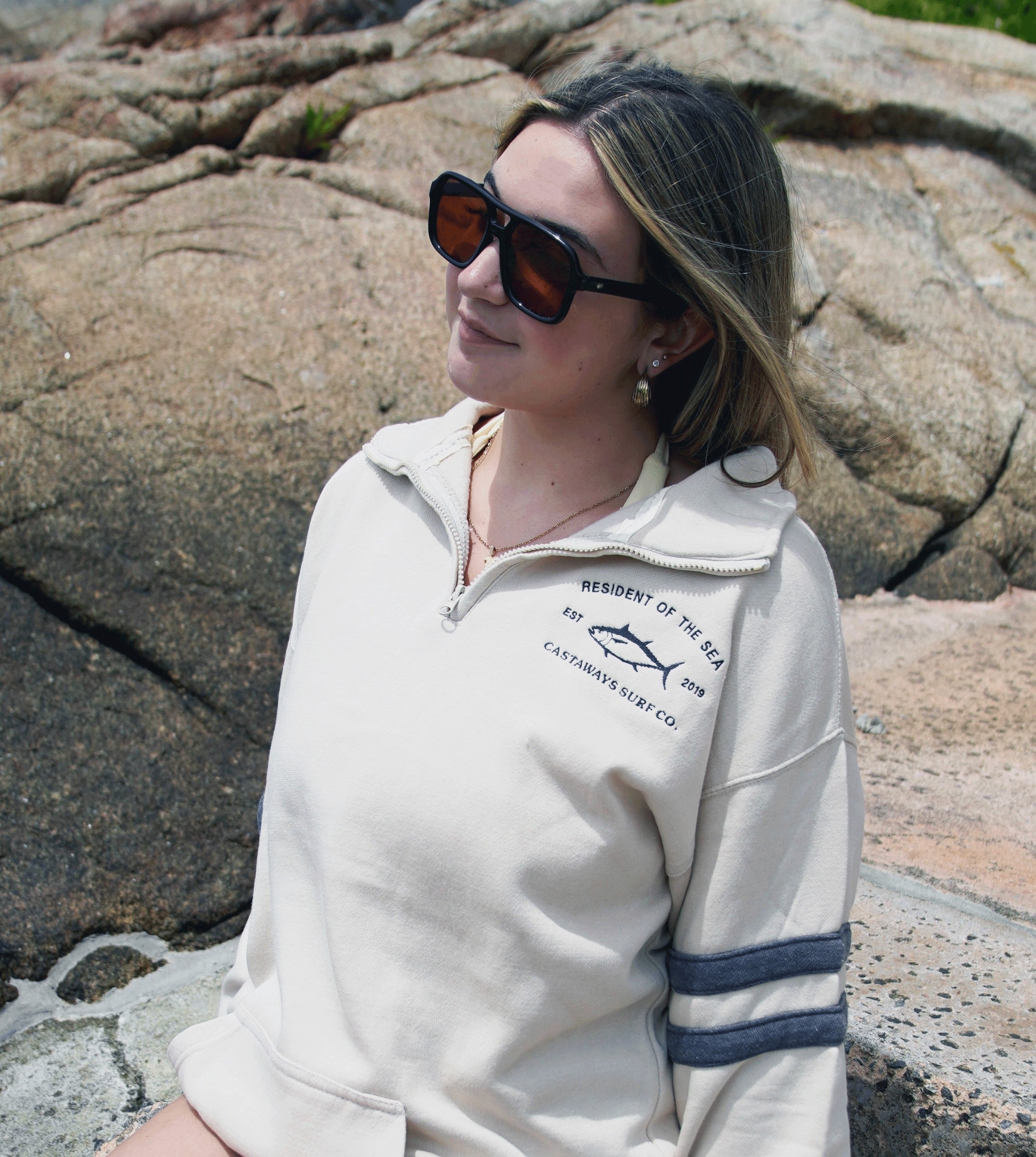 Resident of the Sea 1/4 zip