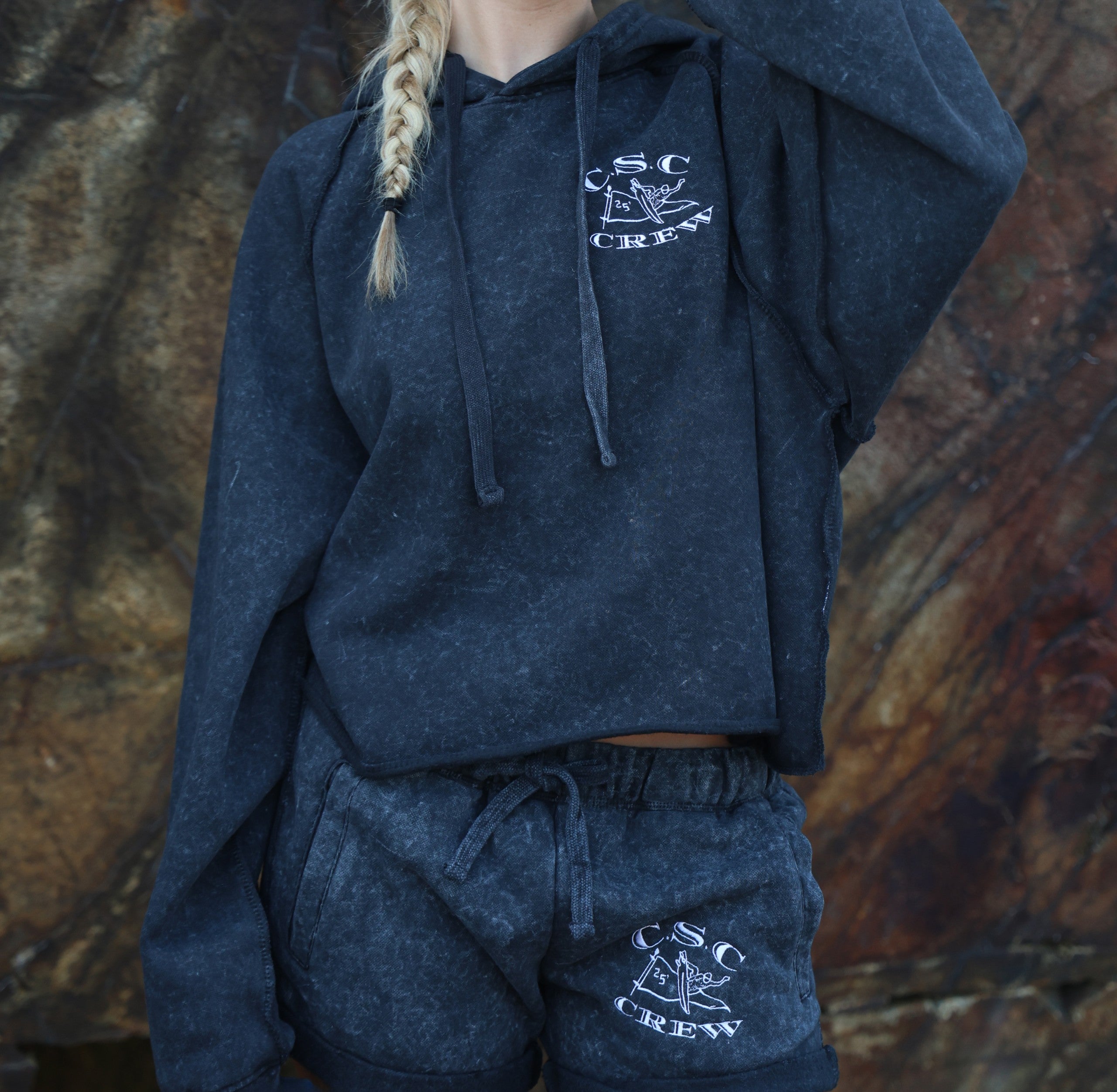 C.S.C Set Cropped Hoodie