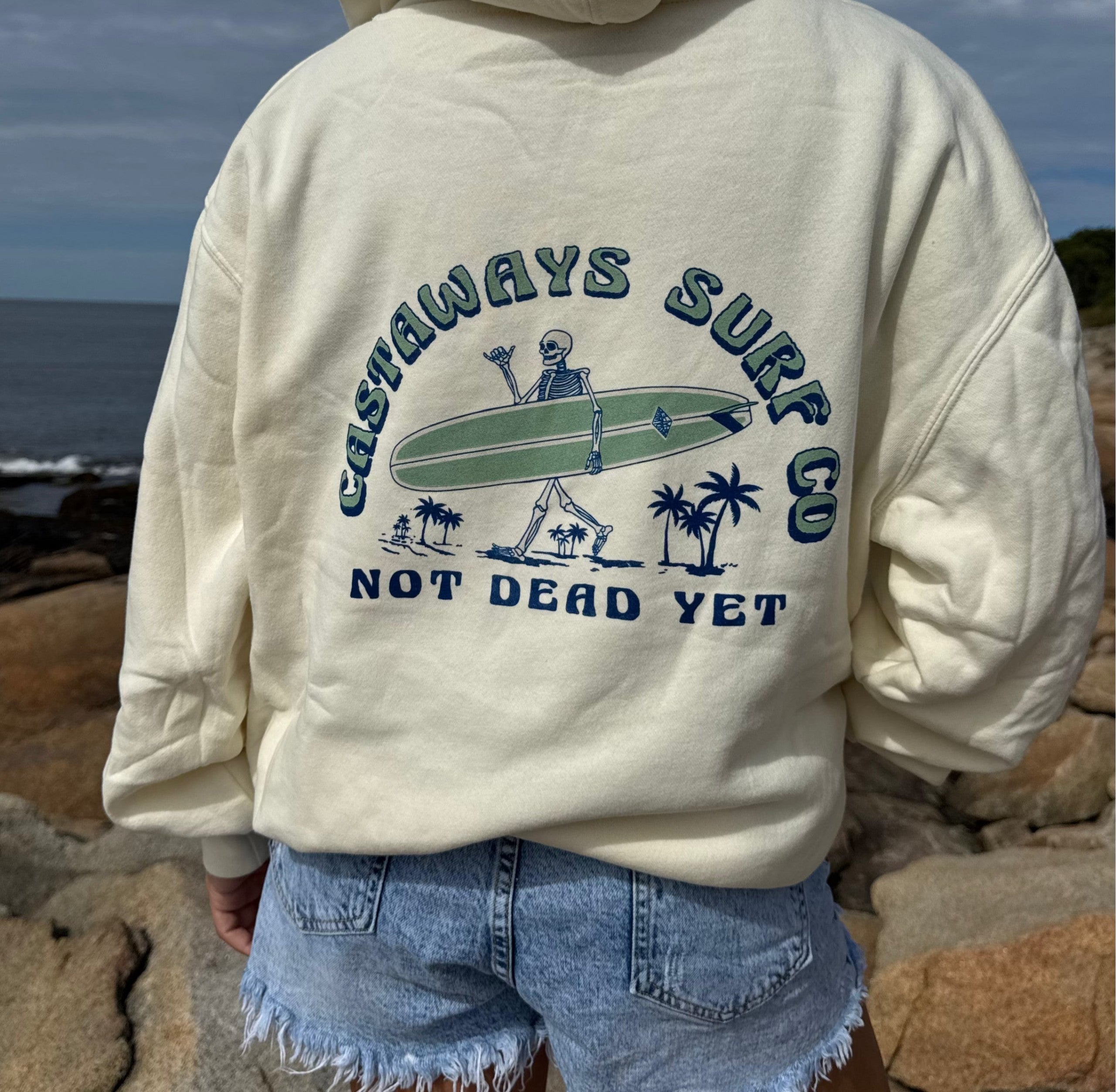 NDY Surfer Skeleton Hoodie