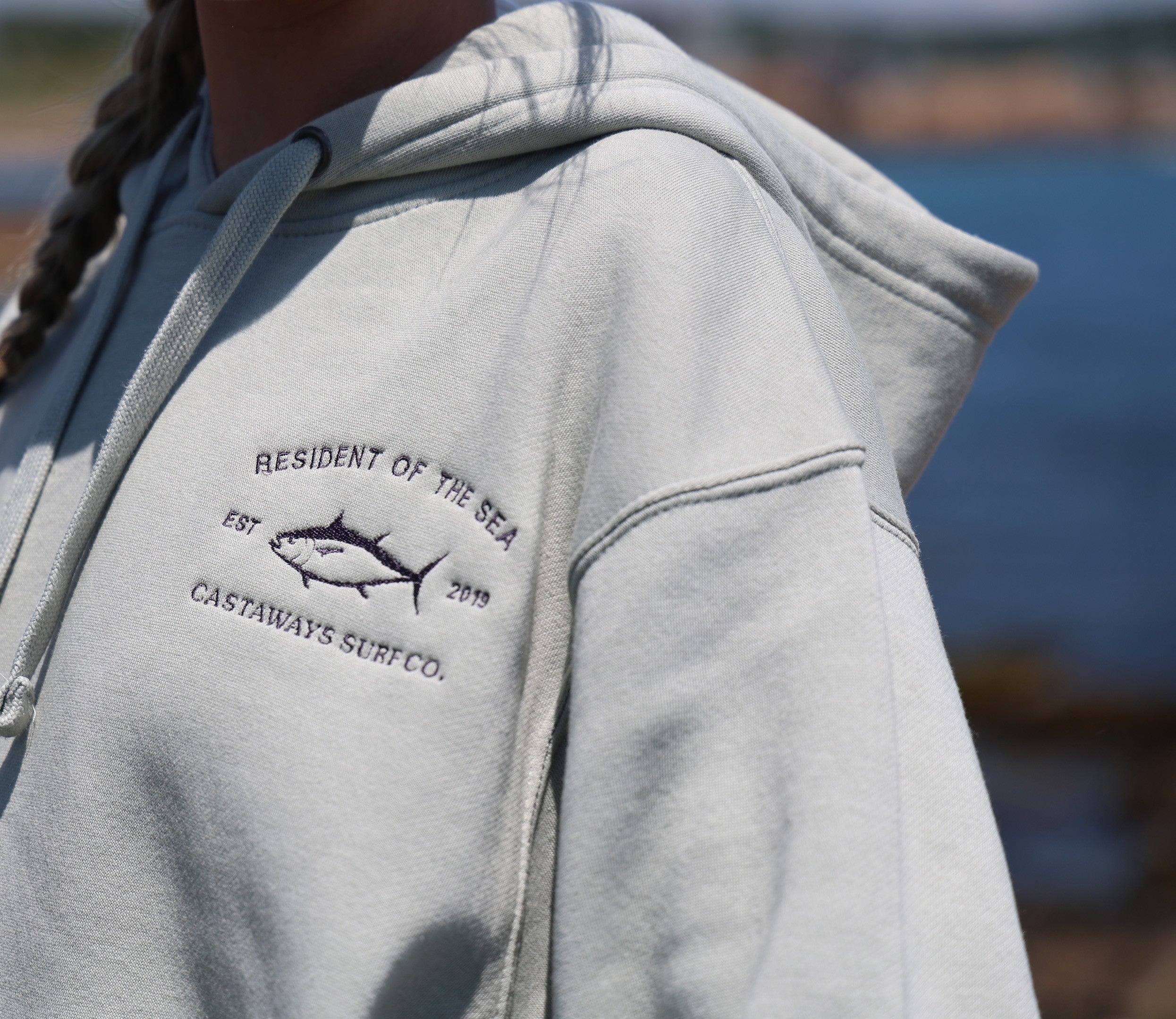 Resident of the Sea Embroidered Hoodie