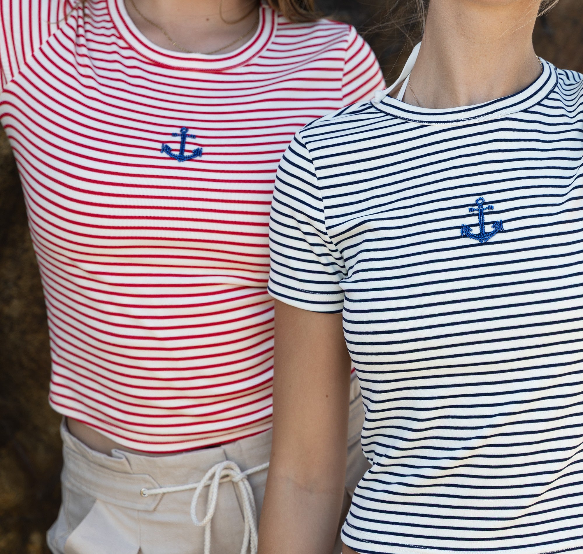 Coastal Anchor Baby Tee