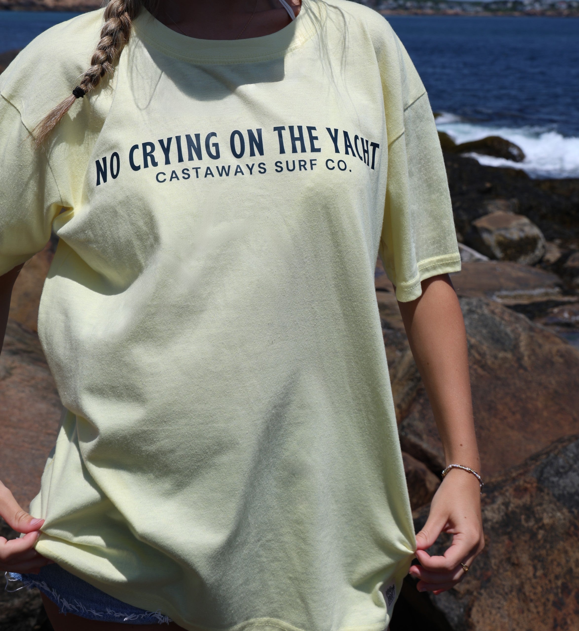 No Crying on the Yacht Tee