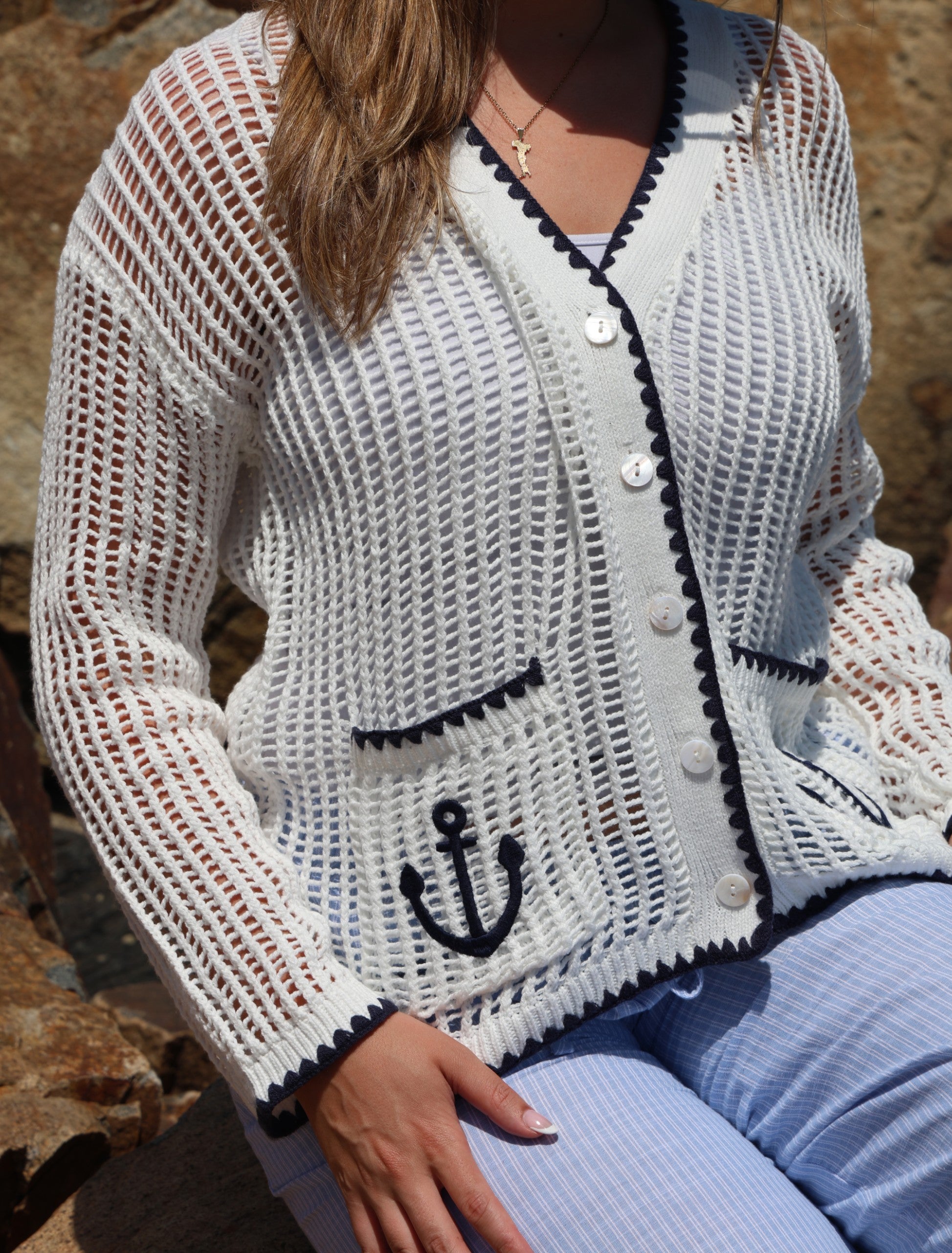 Anchor Cardigan