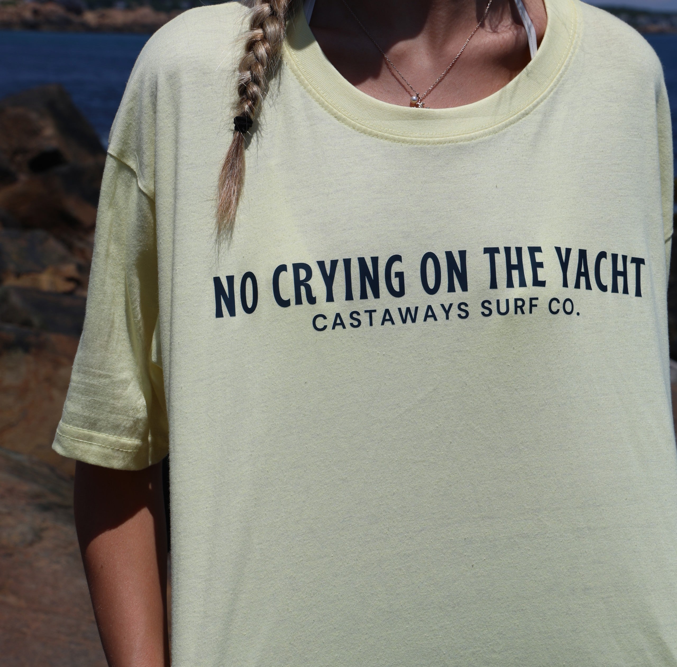 No Crying on the Yacht Tee