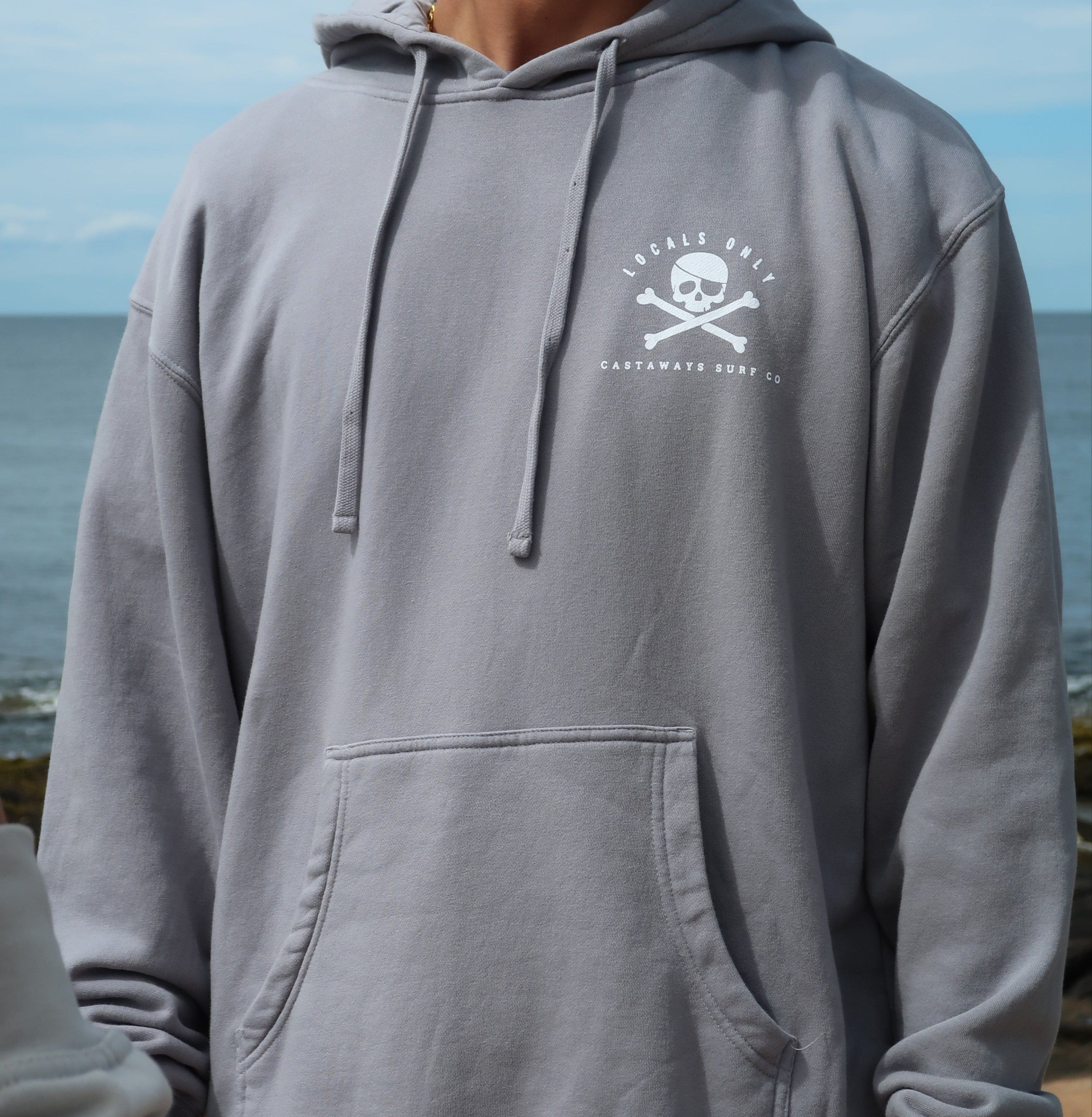 Skull Locals Only Hoodie