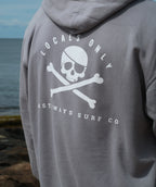 Skull Locals Only Hoodie